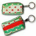 Green/Red Globi 3D Lenticular Key Chain Purse (Stars)